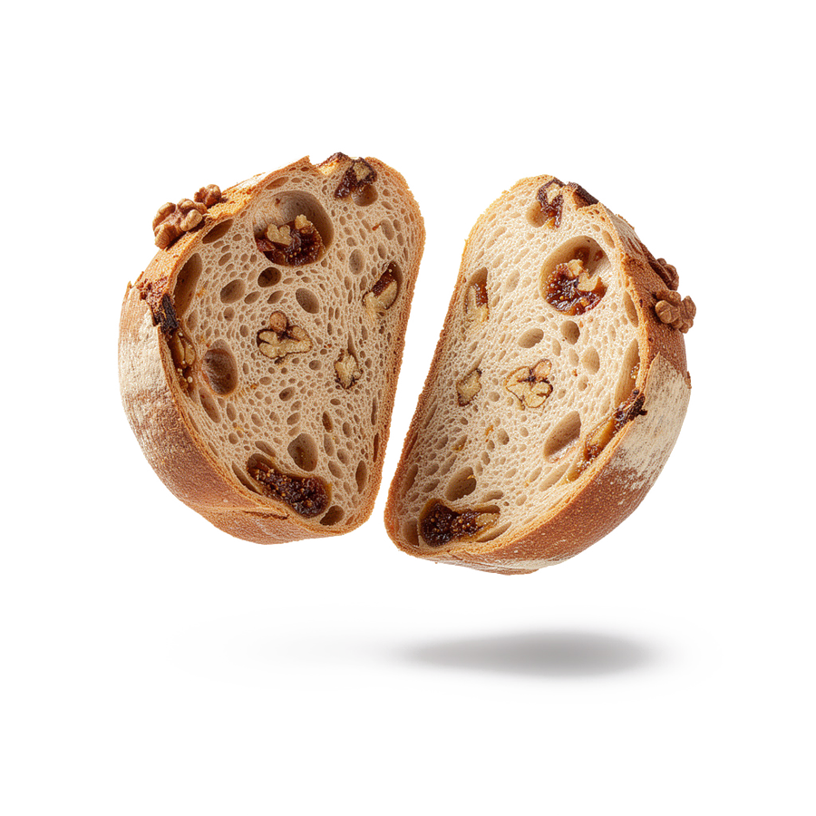 Pain aux noix et figues